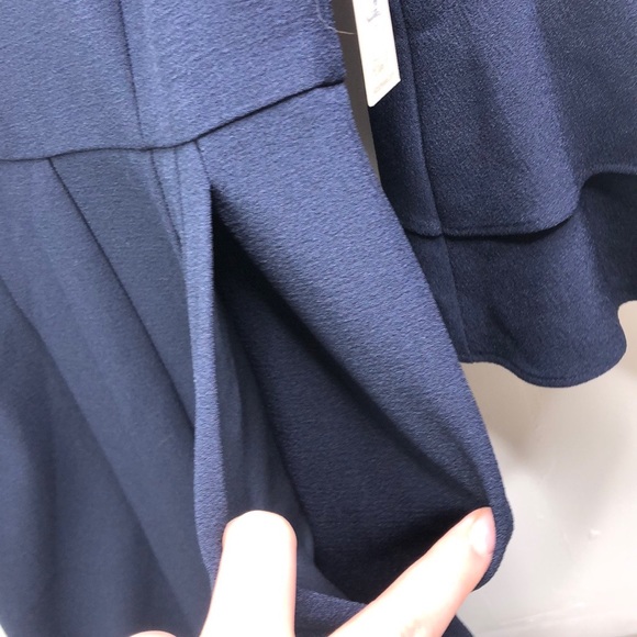 Eliza J navy round neck jumpsuit NWT size 6 - Picture 5 of 8